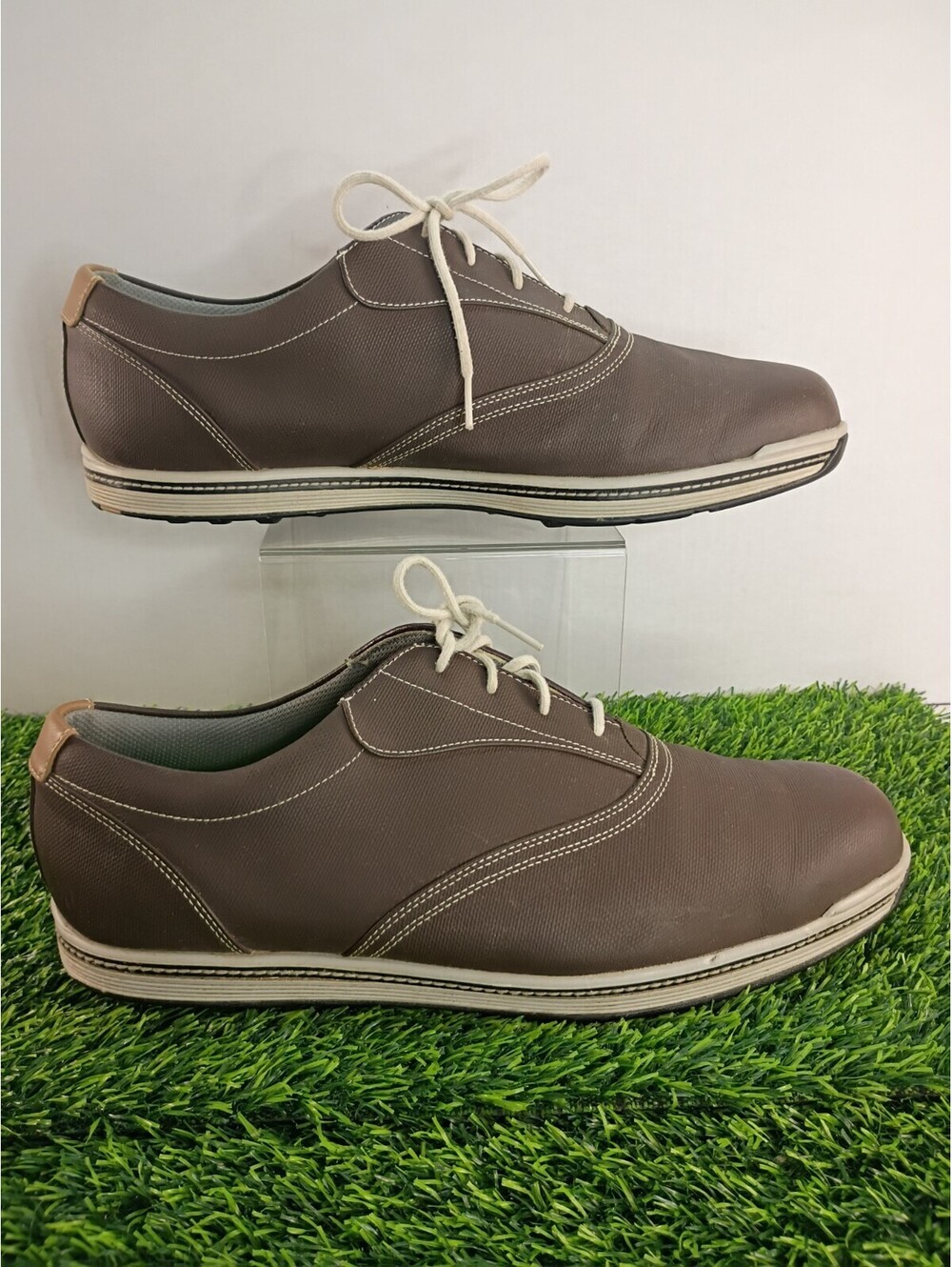 FootJoy Contour Golf Shoes Men's 15M Brown Lace Up